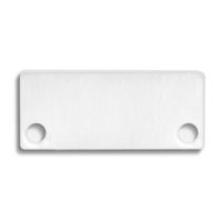 Eindkap E43 wit voor LED profiel PN4