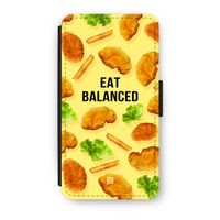 Eat Balanced: iPhone XS Flip Hoesje