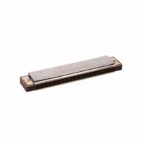 Muziekinstrument - blaas - mondharmonica - 15cm - Zilverkleurig