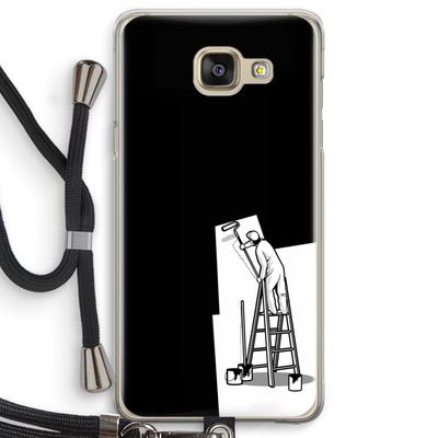 Musketon Painter: Samsung Galaxy A5 (2016) Transparant Hoesje met koord