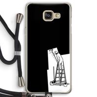 Musketon Painter: Samsung Galaxy A5 (2016) Transparant Hoesje met koord