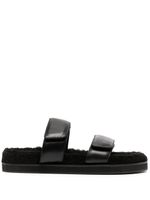 Senso sandales Theo en cuir - Noir