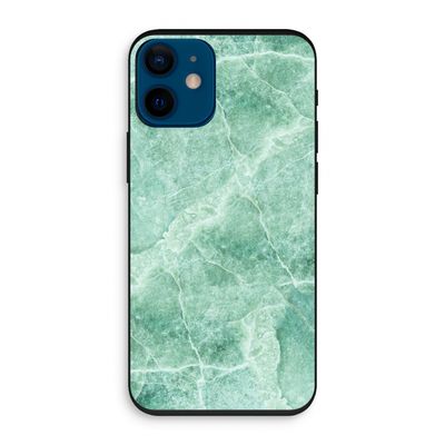 Groen marmer: iPhone 12 mini Biologisch afbreekbaar hoesje