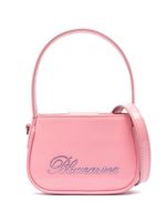 Blumarine sac à main à ornements en cristal - Rose - thumbnail