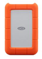 LaCie Rugged USB-C externe harde schijf 1000 GB Oranje, Zilver - thumbnail