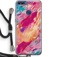 Pastel Echoes: Huawei P Smart (2018) Transparant Hoesje met koord