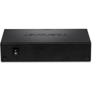 Trendnet TPE-TG51G netwerk-switch Gigabit Ethernet (10/100/1000) Power over Ethernet (PoE) Zwart