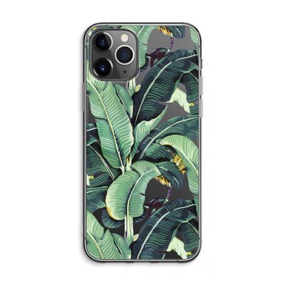 Bananenbladeren: iPhone 11 Pro Max Transparant Hoesje