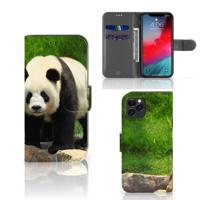 Apple iPhone 11 Pro | Telefoonhoesje | Met pasjeshouder | Panda