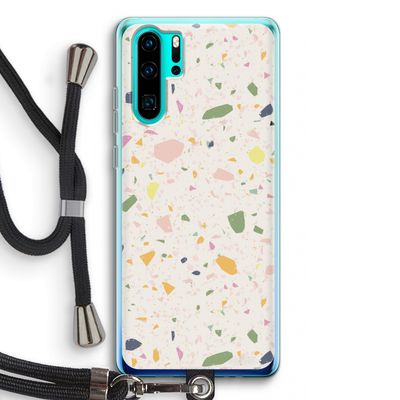 Terrazzo N°21: Huawei P30 Pro Transparant Hoesje met koord