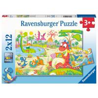 Ravensburger 5246 puzzel Legpuzzel 12 stuk(s) Stripfiguren - thumbnail