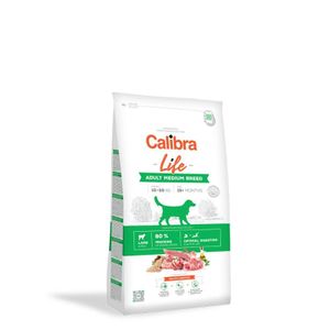 Calibra Life Dog Adult Medium Breed Lamb hondenvoer 2,5kg
