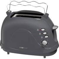 Clatronic TA3565 Broodrooster Met broodrekje Grijs