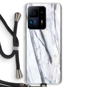 Gestreepte marmer: Xiaomi Mi Mix 4 Transparant Hoesje met koord