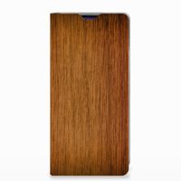 Samsung Galaxy S10 Plus Book Wallet Case Donker Hout