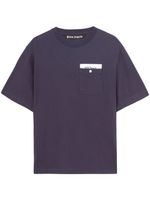 Palm Angels Sartorial Tape cotton T-shirt - Bleu - thumbnail