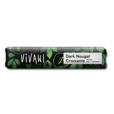 Dark nougat croccante Chocolate To Go - 35 gram