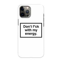 My energy: Volledig geprint iPhone 12 Pro Max Hoesje