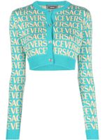 Versace cardigan Versace Allover - Bleu