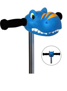 Scootaheadz Timmy T-Rex Stuurdecoratie Blauw