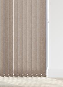 Verticale lamellen - Hanson taupe
