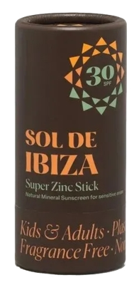 Sol De Ibiza SPF30 Super Zink Stick
