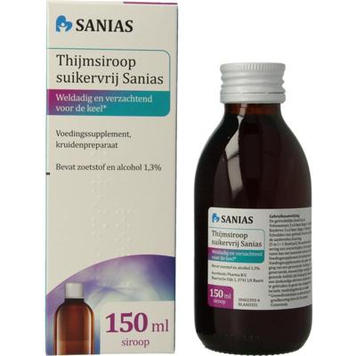 Sanias Thijmsiroop suikervrij