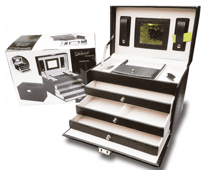 Deluxa Sieradenbox - 7 Compartimenten Deluxa Sieradenbox - 7 Compartimenten