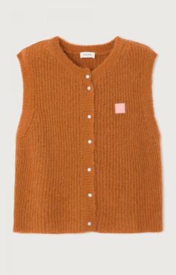 American Vintage Gilet East | Ecureuil chine