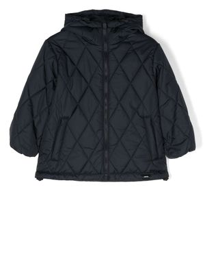 Aspesi Kids veste matelassée à capuche - Bleu