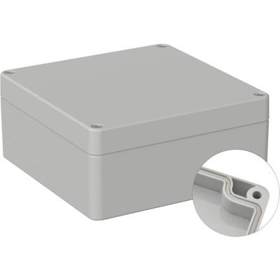 TRU COMPONENTS TC-9065616 Industriële behuizing 122 x 120 x 55 ABS Grijs-wit (RAL 7035) 1 stuk(s)