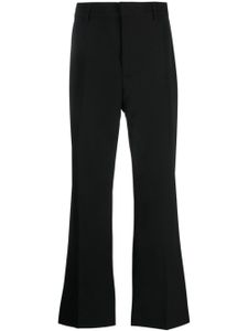 Acne Studios pantalon de costume à taille mi-haute - Noir