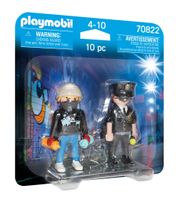PlaymobilÂ® 70822 duopack politieagent en sproeier - thumbnail