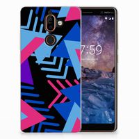 Nokia 7 Plus TPU Hoesje Funky Triangle - thumbnail