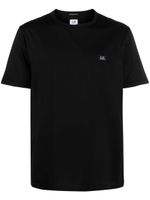 C.P. Company t-shirt en coton à patch logo - Noir - thumbnail