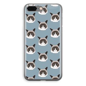 It's a Purrr Case: iPhone 8 Plus Transparant Hoesje