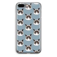 It's a Purrr Case: iPhone 8 Plus Transparant Hoesje