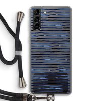 Verrassende lijnen: Samsung Galaxy S21 Plus Transparant Hoesje met koord