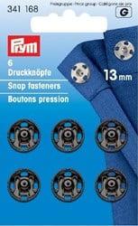 Prym Drukkers Zwart 13mm