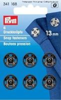 Prym Drukkers Zwart 13mm