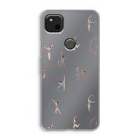 Dancing #3: Google Pixel 4a Transparant Hoesje