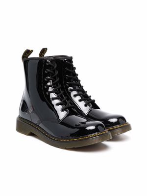 Dr. Martens Kids bottines lacées 1460 - Noir