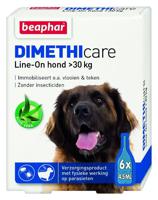 Beaphar Dimethicare Line-On Hond vanaf 30kg - 6 pip