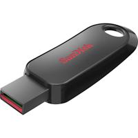 SanDisk Cruzer Snap USB-stick 128 GB Zwart SDCZ62-128G-G35 USB 2.0 - thumbnail