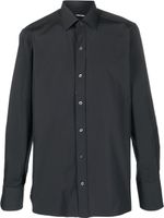 TOM FORD chemise en coton à manches longues - Noir