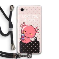 Love You A Lotl: Pixel 3 XL Transparant Hoesje met koord