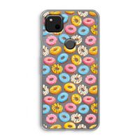 Pink donuts: Google Pixel 4a Transparant Hoesje