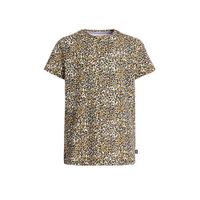 WE Fashion T-shirt met dierenprint en borduursels multi color - thumbnail