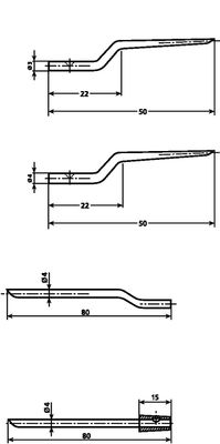 HellermannTyton NA1K/3-ML Gereedschap voor isolatieslangen Metaal Inhoud: 1 stuk(s)