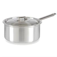 Kinvara Steelpan - D22 cm - 3L - aluminium - sauspan/juspan - met deksel - pannen